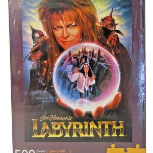Aquarius Jim Henson's Labyrinth 500 Piece Jigsaw Puzzle 14" x 19" New Sealed